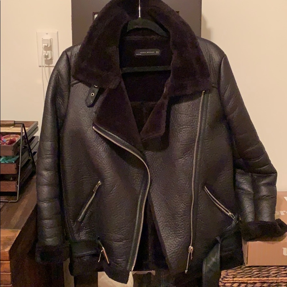 Zara Moro Jacket - Fur Trim